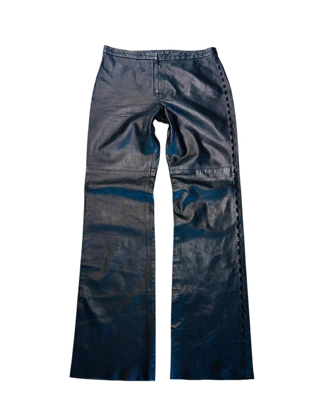 BCBGMAXAZRIA leather pants